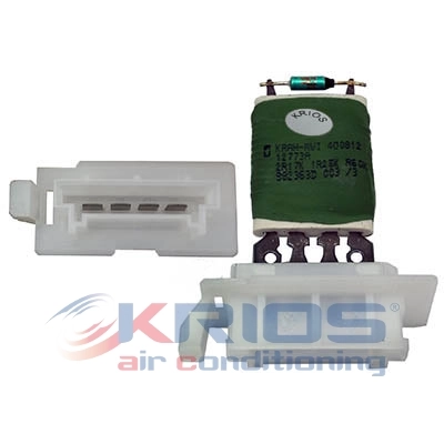 Resistor, interior blower